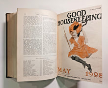 Load image into Gallery viewer, Good Housekeeping Vol. 46 Jan.-June 1908 Hardcover 7 1/2" x 10" Book

