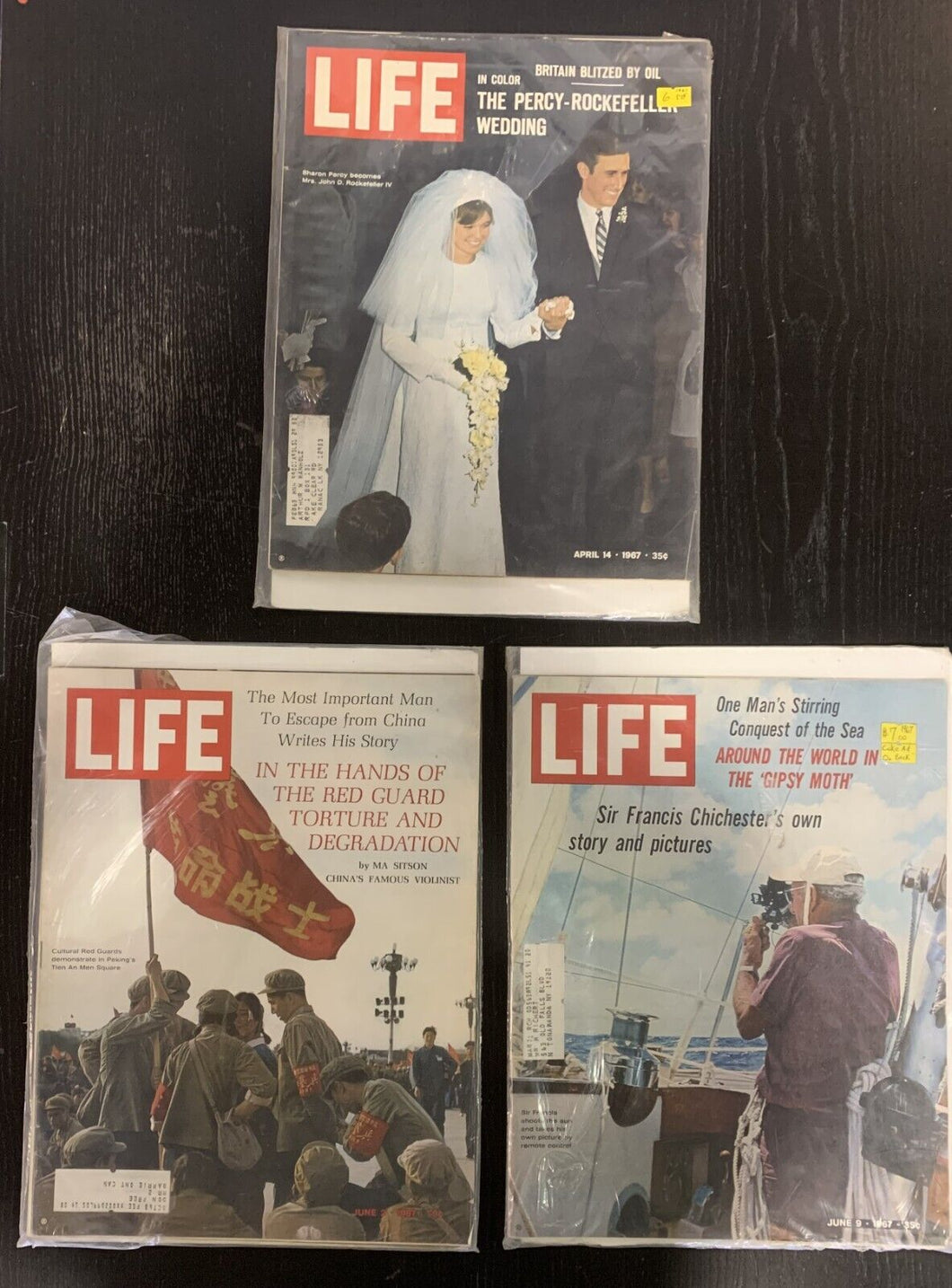 Life Magazines Lot Issued 1967 April 14, June 2, June 9