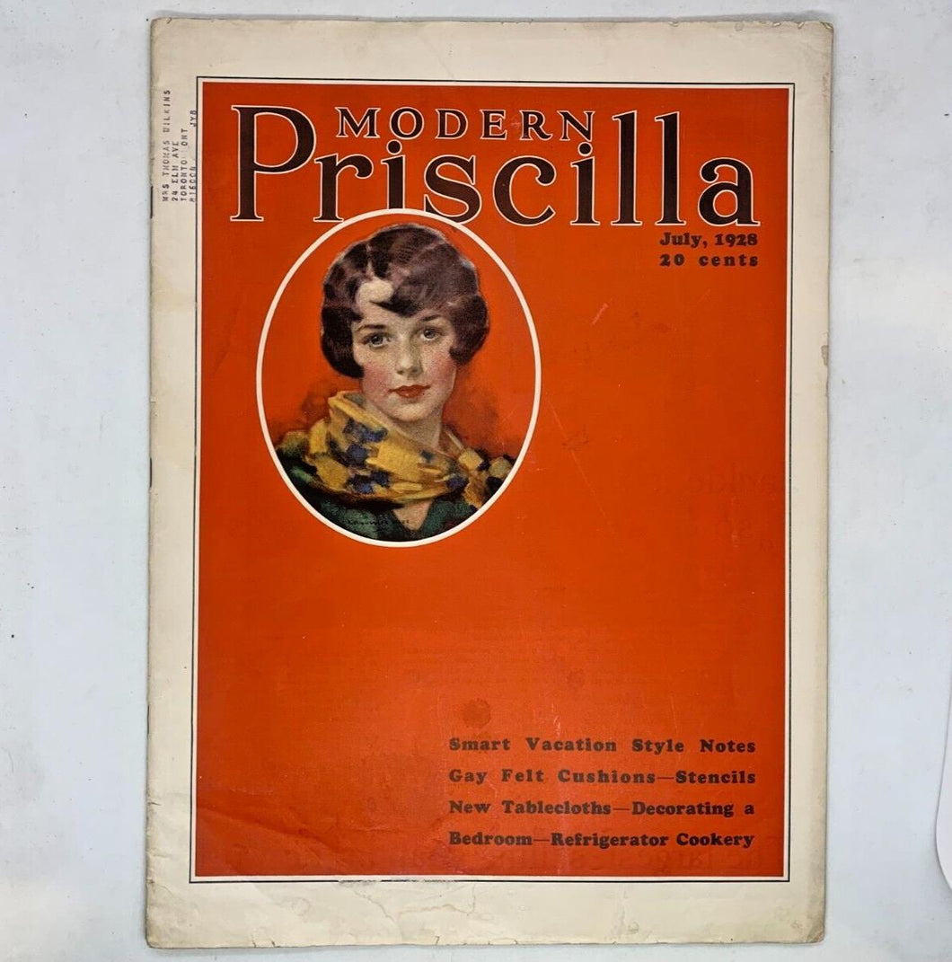 Modern Priscilla - July, 1928 Edition Vintage Magazine
