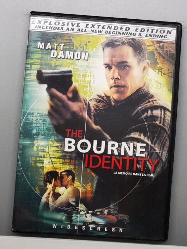 The Bourne Identity (DVD, 2004, The Explosive Extended Edition)