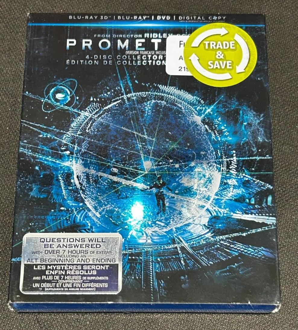 Prometheus (Blu-Ray/DVD) SEALED