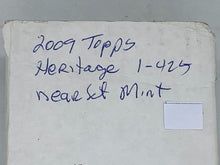 Load image into Gallery viewer, 2009 Topps Heritage #1-425 **Near Complete Set** (400/425)
