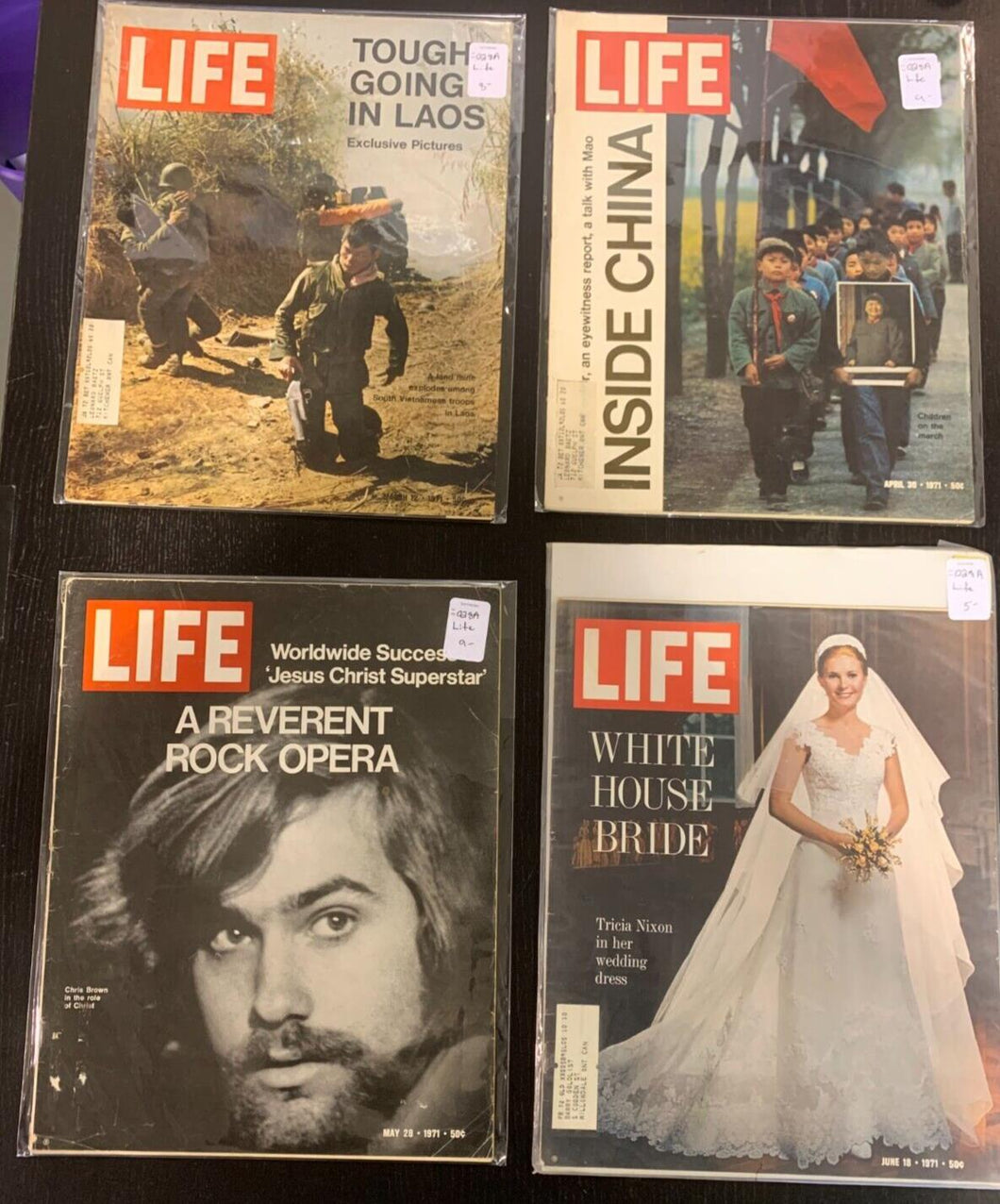Life Magazines Lot Issued 1971 March 12, April 30, May 28, June 18