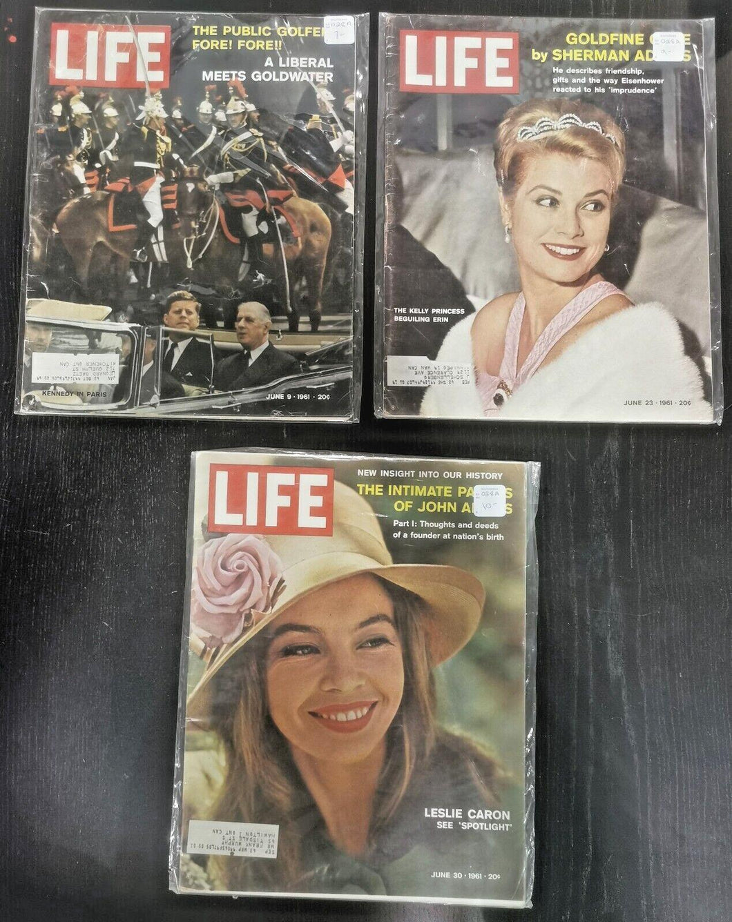 Life Magazines Lot Issued 1961 June 9, June 23, June 30