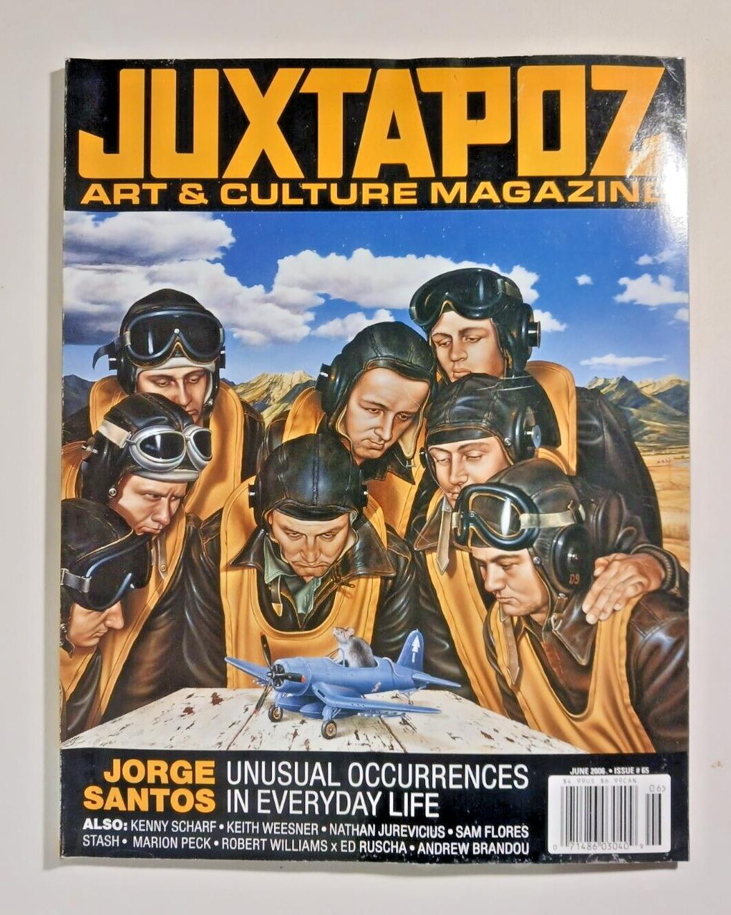 JUXTAPOZ Art Magazine #65 June 2006 - Kenny Scharf, Keith Weesner, and more