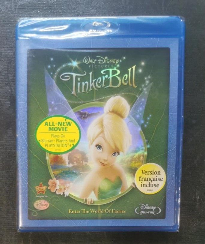 Tinker Bell (Blu-ray, 2008, Widescreen) SEALED
