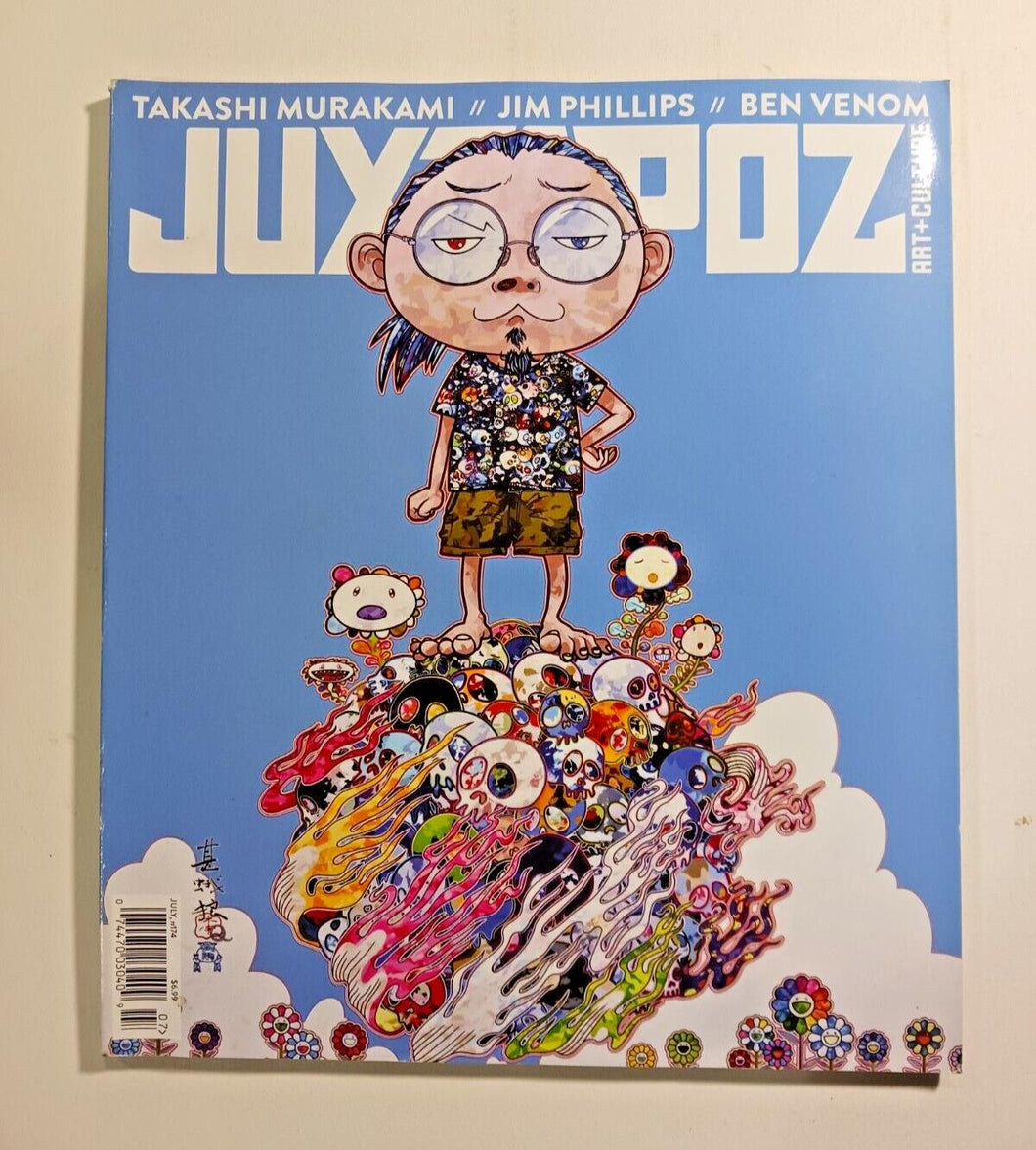 JUXTAPOZ Art Magazine #174 July 2015 Takashi Murakami, Jim Phillips, Ben Venom