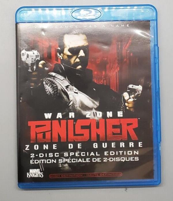 Punisher: War Zone (Blu-ray Disc, 2009, 2-Disc Set)