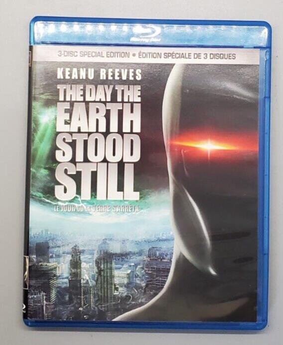 The Day the Earth Stood Still (Blu-ray Disc, 2009, 3-Disc Set)