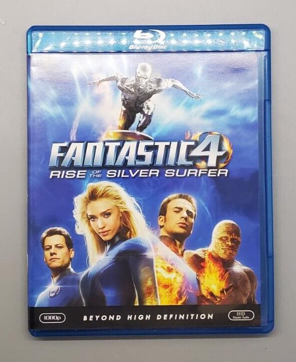 The Fantastic Four: Rise of the Silver Surfer (Blu-ray Disc, 2007)