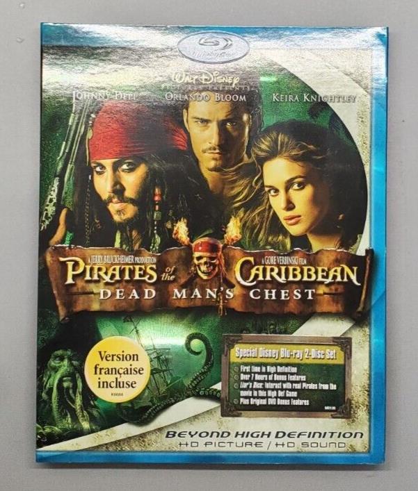 Pirates of the Caribbean: Dead Mans Chest (Blu-ray Disc, 2007)