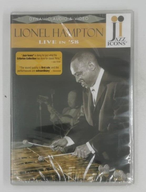 Jazz Icons - Lionel Hampton: Live in 58 (DVD, 2008) SEALED