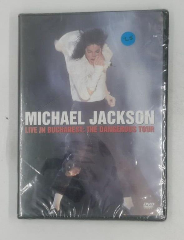 Live In Bucharest: The Dangerous Tour by Michael Jackson (DVD, 2005) SEALED