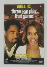 Load image into Gallery viewer, Three Can Play That Game by Vivica A. Fox, Jazsmin Lewis (DVD, 2017) SEALED
