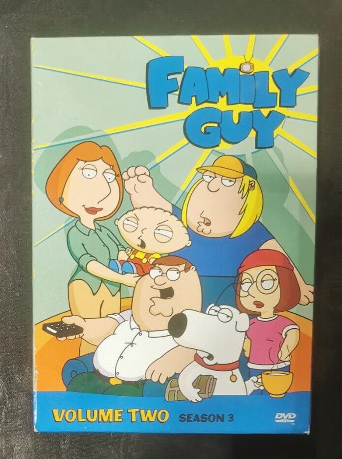 Family Guy Volume 2: Season 3 (DVD, 3-Discs, 2000)