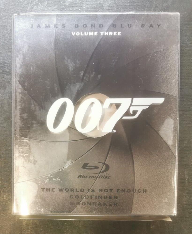 James Bond Blu-ray Collection - Vol.3 (Blu-ray, 2009, 3-Disc Set)