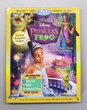 Load image into Gallery viewer, The Princess and the Frog (Blu-ray/DVD, 2010, 3-Disc Set)
