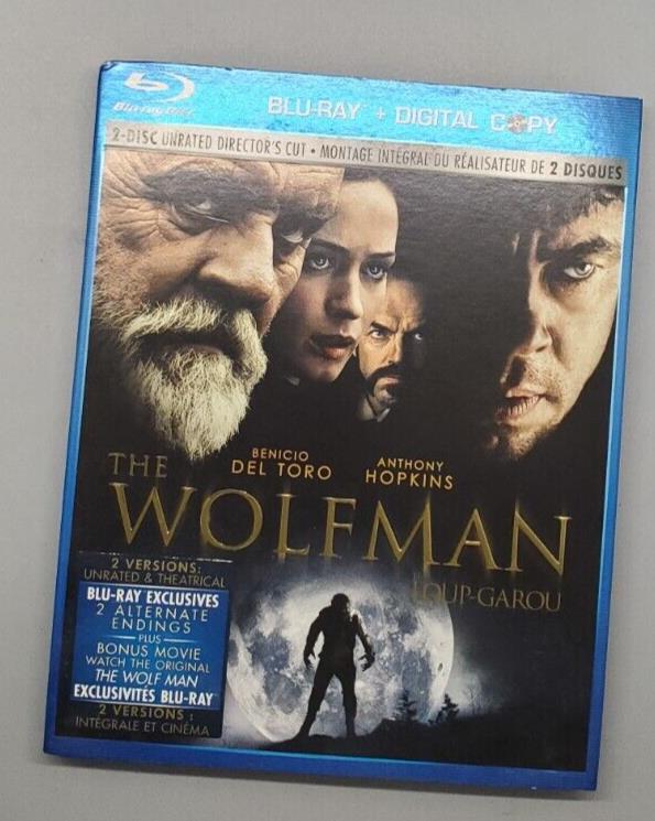 The Wolfman (Blu-ray Disc, 2010, 2-Disc Set)