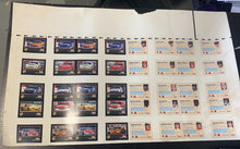 Load image into Gallery viewer, 1992 Erin Maxx Trans-Am SCCA Pro Racing - Uncut Trading Card Sheet
