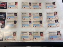 Load image into Gallery viewer, 1992 Erin Maxx Trans-Am SCCA Pro Racing - Uncut Trading Card Sheet
