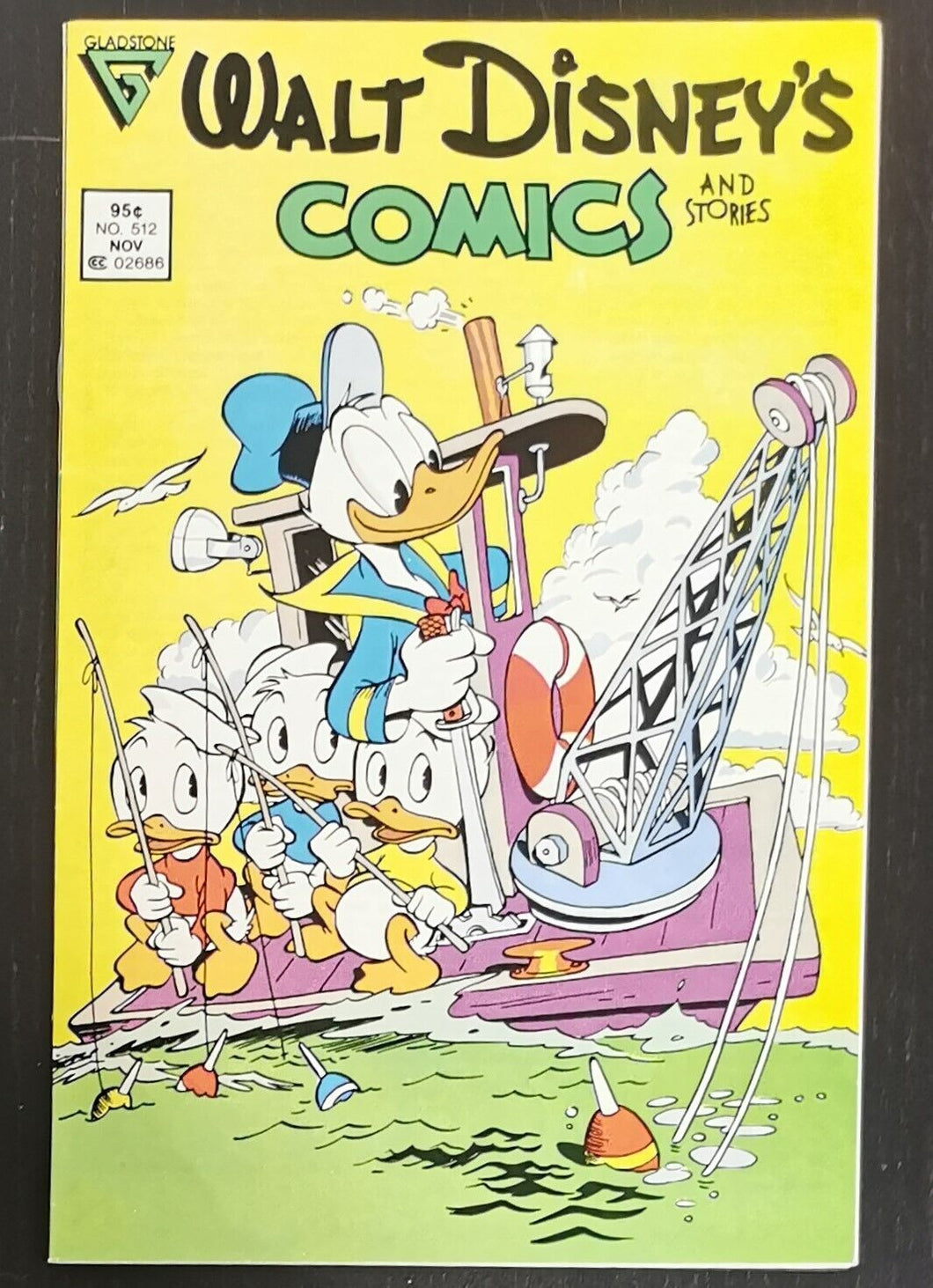 1986 Walt Disney's Comics And Stories Vol.1 #512, Walt Disney Comic, F 6.0