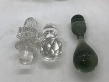 Load image into Gallery viewer, Vintage Glass Bottle Stoppers x 10 Lot 07
