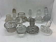 Load image into Gallery viewer, Vintage Glass Bottle Stoppers x 10 Lot 05
