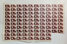 Load image into Gallery viewer, 1941 Romania Red Cross 10x10 Stamp Sheet (Missing 4) Inter Arma Caritas 12+88
