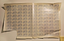 Load image into Gallery viewer, 1941 Romania Red Cross 10x10 Stamp Sheet (Missing 4) Inter Arma Caritas 16+84
