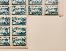 Load image into Gallery viewer, Romania 1945 Apararea Patriotica (TIP A) 10x10 Stamp Sheet (Miss 8) 35+165 LEI
