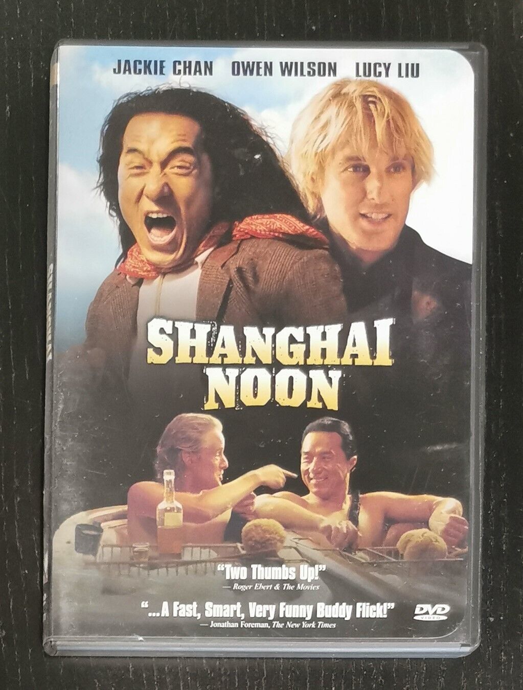Shanghai Noon - Jackie Chan, Owen Wilson, Lucy Liu (DVD, 2000)