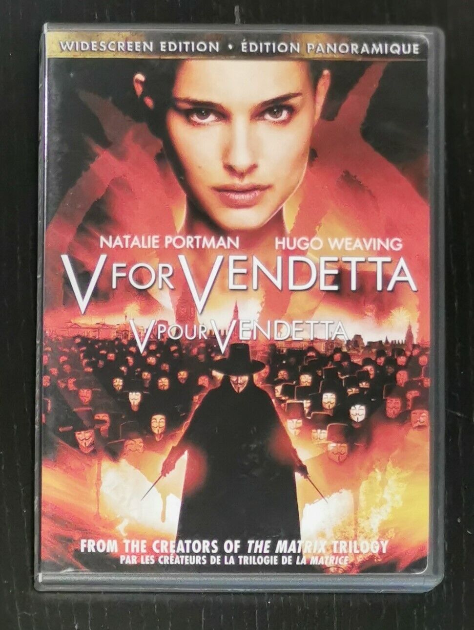V for Vendetta - Natalie Portman, Hugo Weaving (DVD, 2006)