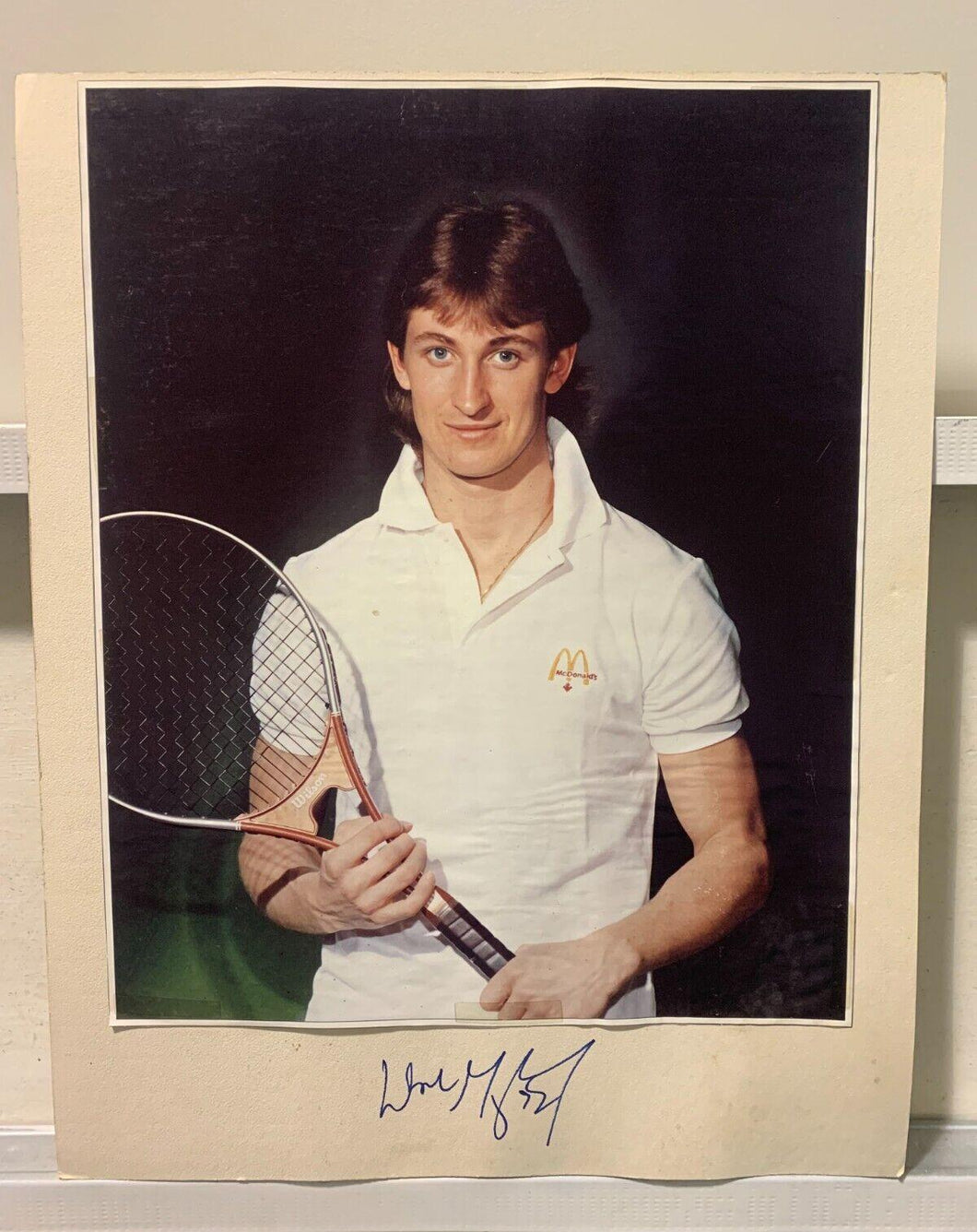 1983-84 Wayne Gretzky CNIB *SIGNED* Poster w/ Signatures on Back (PSA LOA)
