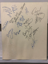 Load image into Gallery viewer, 1983-84 Wayne Gretzky CNIB *SIGNED* Poster w/ Signatures on Back (PSA LOA)
