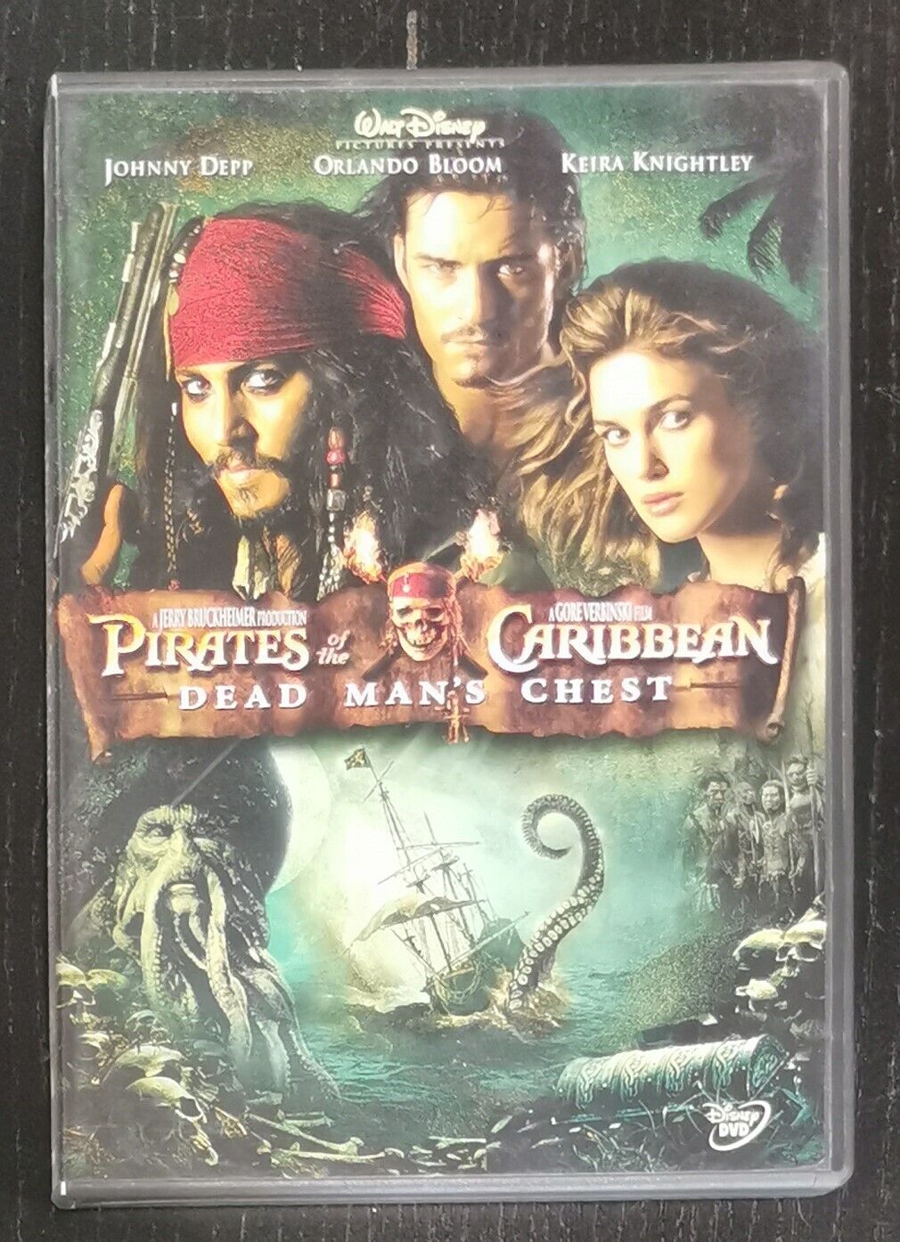Pirates of the Caribbean: Dead Man's Chest - Johnny Depp (DVD, 2006)