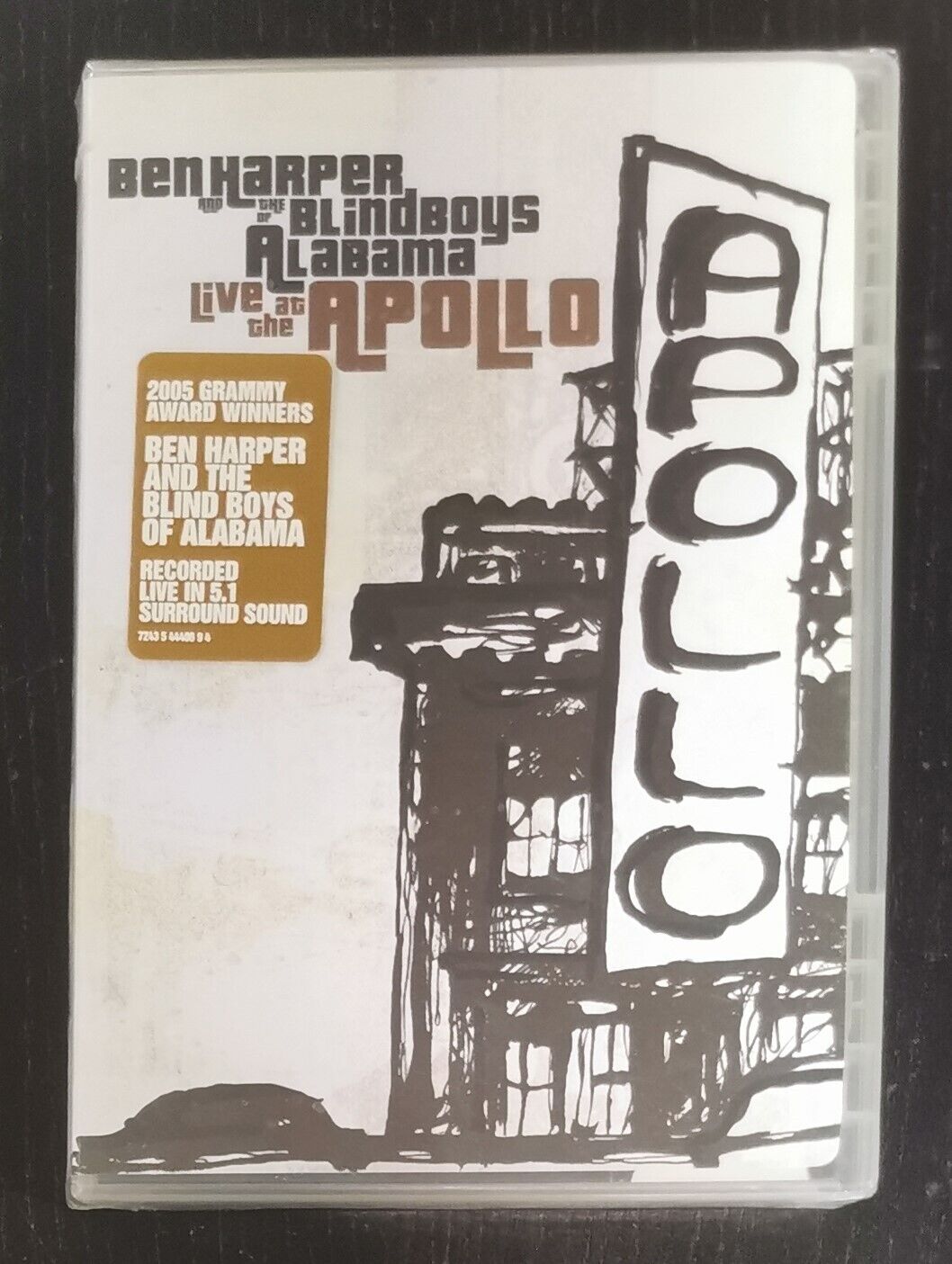 Ben Harper The Blind Boys Of Alabama - Live At The Apollo (DVD, 2005)