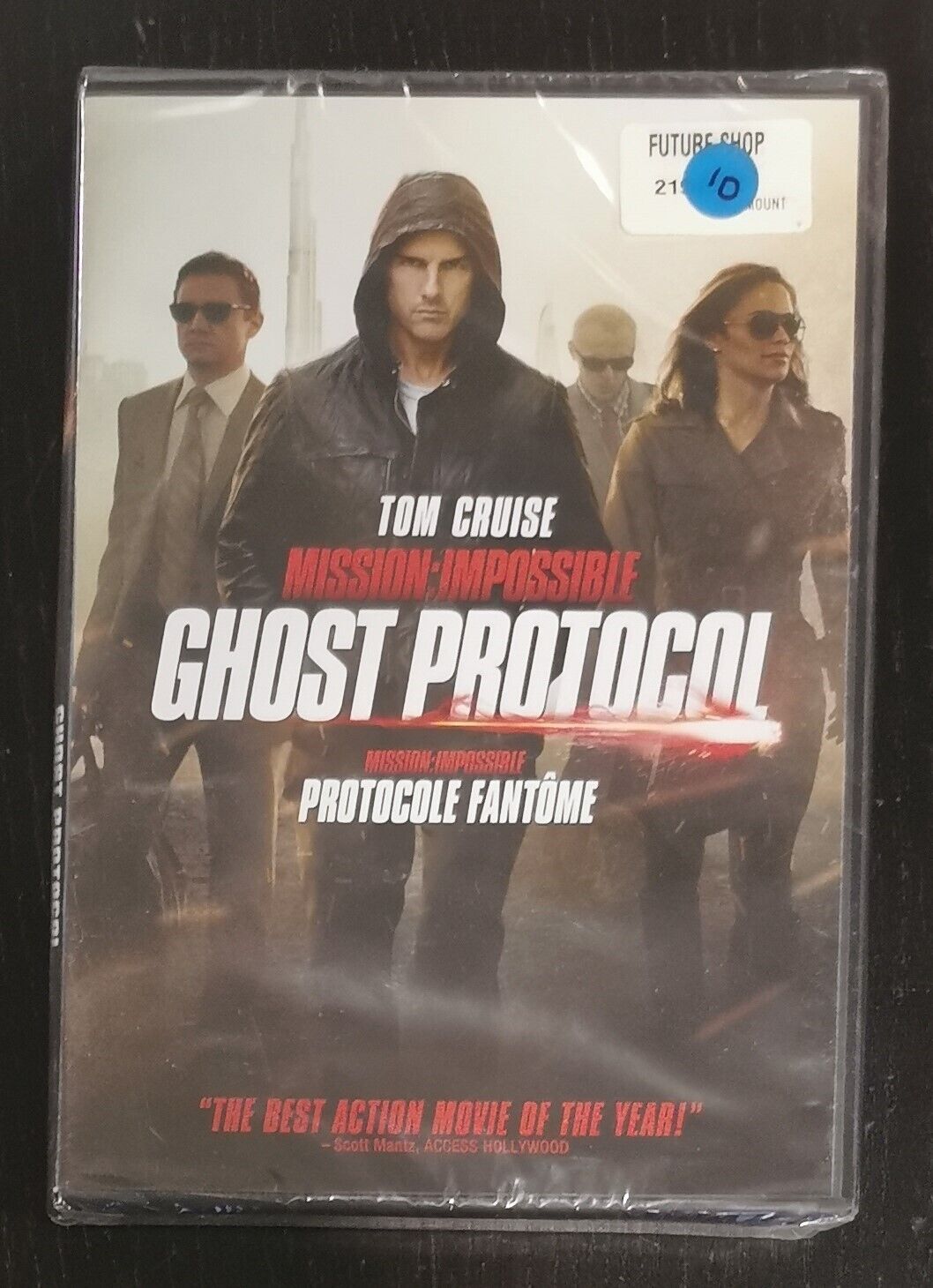 Mission Impossible: Ghost Protocol - Tom Cruise (DVD, 2011)
