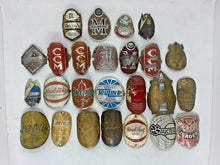 Load image into Gallery viewer, Lot of 25 - Vintage Canadian Bicycle Head Badges

