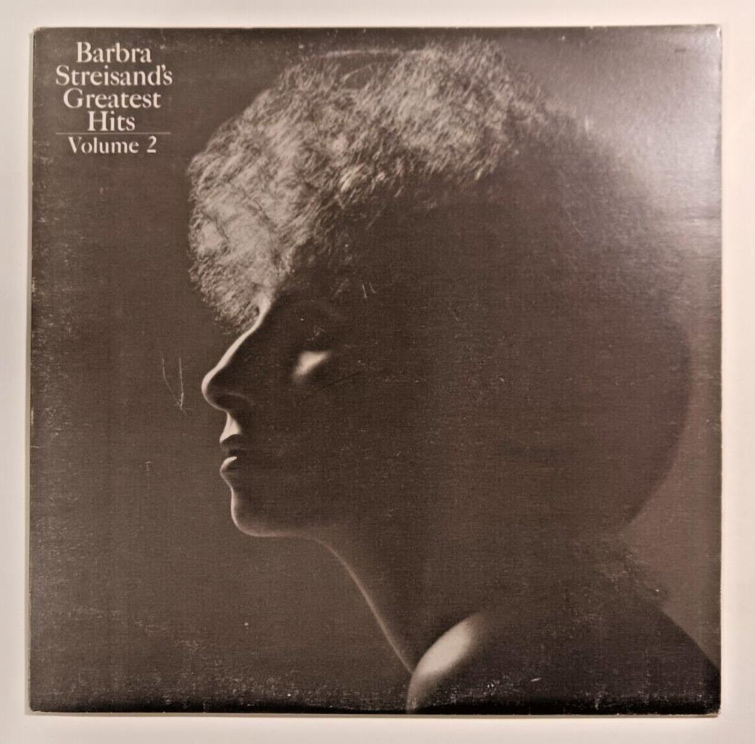 Barbra Streisand Greatest Hits Volume 2 (1978) Music Record Vinyl Album LP