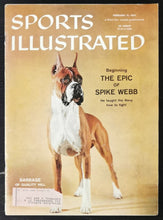 Load image into Gallery viewer, Sports Illustrated 1957 &quot;Beginning The Epic Of Spike Webb&quot; February 11 Issue
