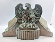 Load image into Gallery viewer, 1930 Brass Eagle Elkhart Fire Fighter Truck Hose Control Holders
