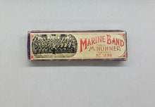Load image into Gallery viewer, Vintage M. Hohner Marine Band Harmonica No. 1896 - Key Of C Original Box
