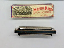 Load image into Gallery viewer, Vintage M. Hohner Marine Band Harmonica No. 1896 - Key Of C Original Box
