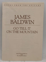 Load image into Gallery viewer, 1979s Go Tell It On The Mountain by James Baldwin Signed Limited Editions Book
