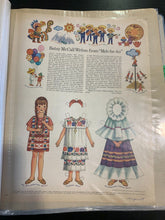 Load image into Gallery viewer, Lot of 7 - 1961, 68, &amp; 69 Betsy McCall Paper Doll Uncut Magazines
