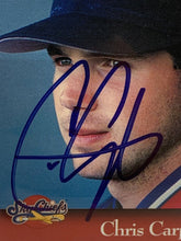 Load image into Gallery viewer, SIGNED 1997 Best Syracuse SkyChiefs #6 Chris Carpenter Baseball Card
