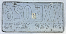 Load image into Gallery viewer, 1974-75 Veracruz Mexico License Plate
