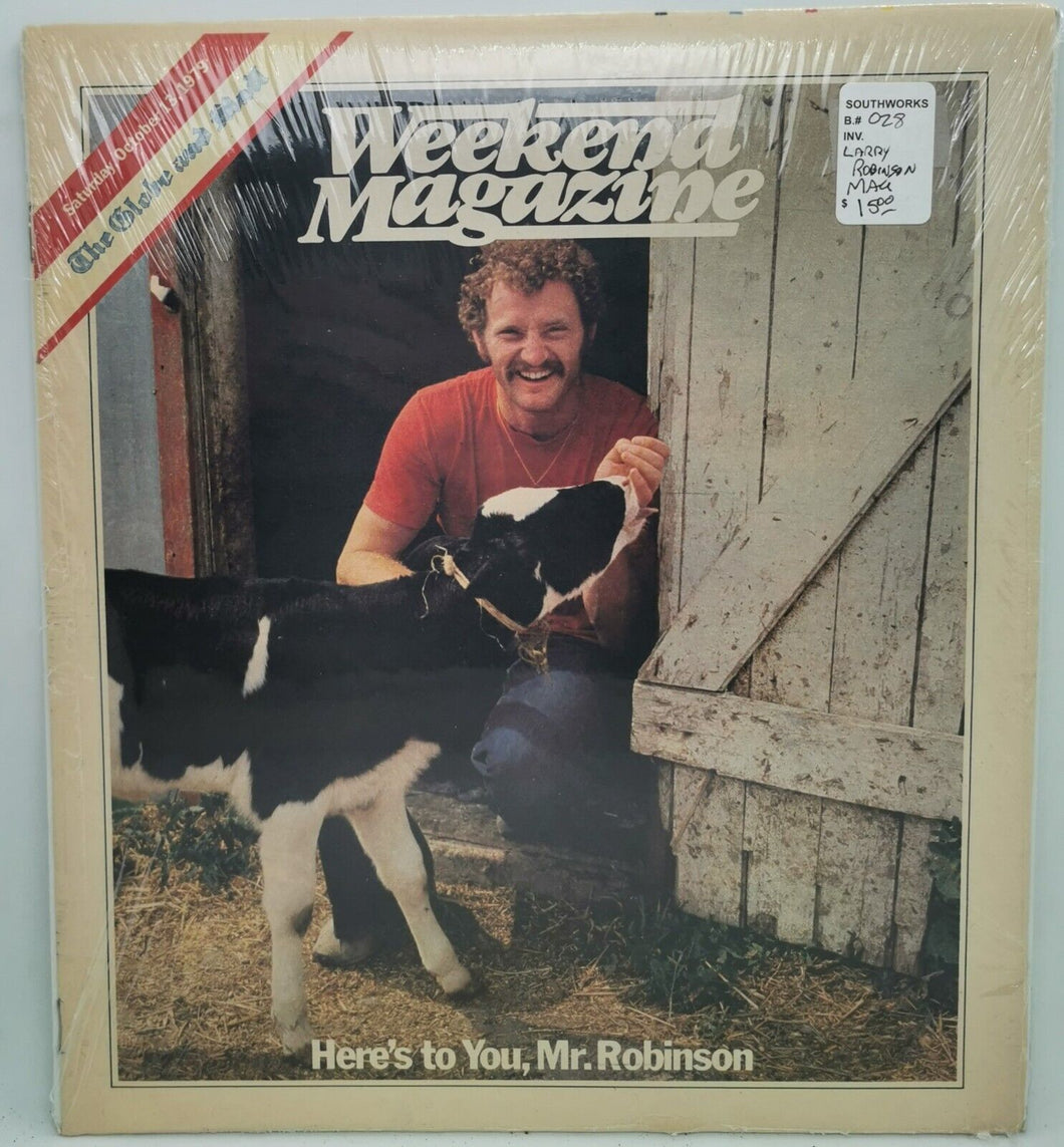 October 13, 1979 Weekend Magazine - Here's to You Mr. Robinson