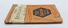 Load image into Gallery viewer, 1929 The Specialist by Charles (Chic) Sale Hand Book

