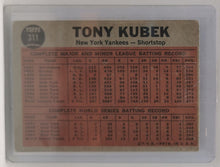 Load image into Gallery viewer, 2011 Topps Heritage 50th Anniversary 1962 Buybacks #311 Tony Kubek (B)
